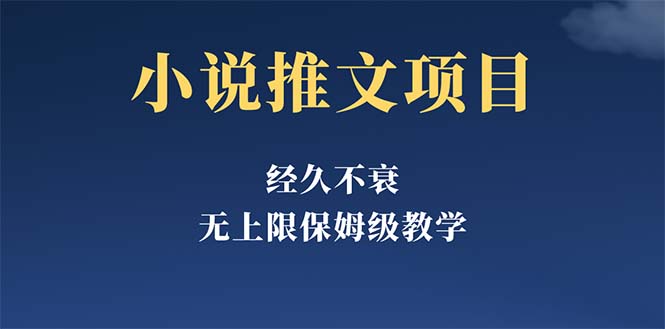 经久不衰的小说推文项目，单号月5-8k，保姆级教程，纯小白都能操作-有术宝库